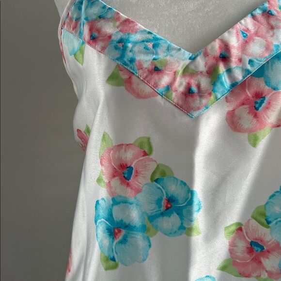 Vintage Secret Treasures Floral Sexy Slip Nightgown & Robe Set Small - Picture 10 of 15